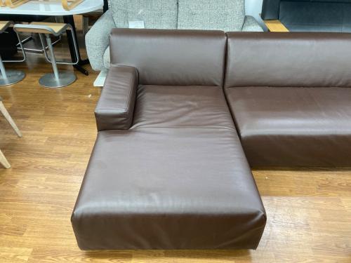 フクラ カウチソファー 50 ブラウン