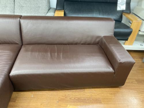 フクラ カウチソファー 50 ブラウン