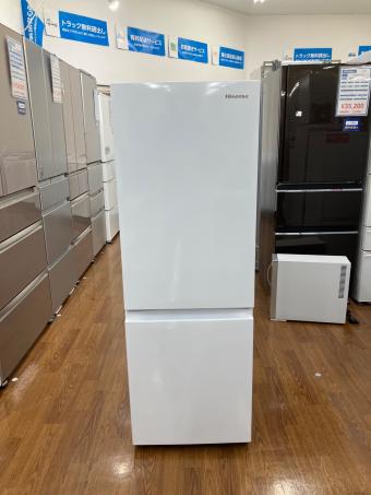 Hisense (ハイセンス) 2ドア冷蔵庫 HR-D1701W 2024年製 175L