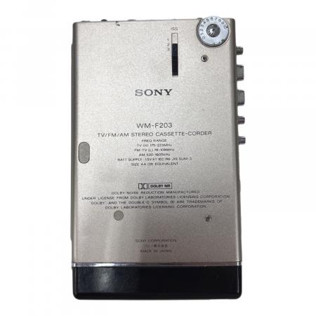 SONY (ソニー) カセットWALKMAN WM-F203 ジャンク｜トレファクONLINE