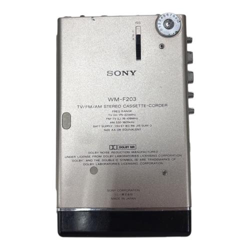 SONY (ソニー) カセットWALKMAN WM-F203 ジャンク