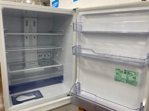 MITSUBISHI (ミツビシ) 3ドア冷蔵庫 MR-CX33H-W1 2023年製 330L