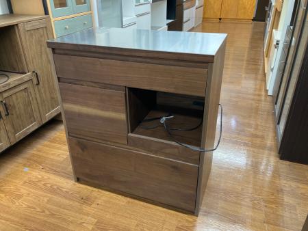 UNICO (ウニコ) キッチンカウンター 21 ブラウン DIX｜トレファクONLINE