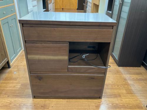 UNICO (ウニコ) キッチンカウンター 21 ブラウン DIX｜トレファクONLINE