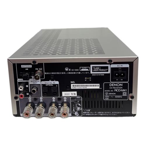 DENON (デノン) オーディオプレーヤー RCD-M41 2022年製