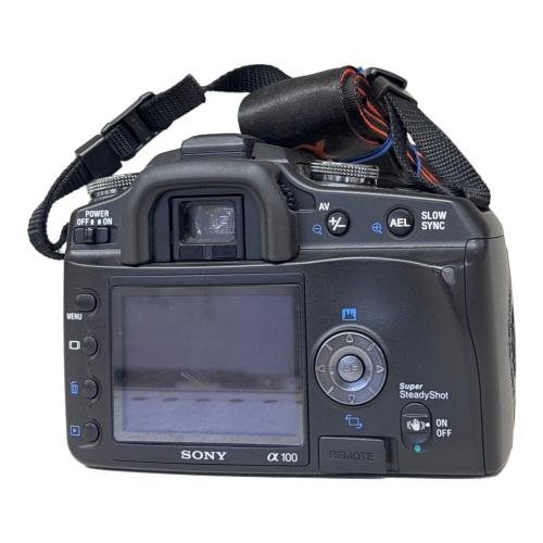 SONY (ソニー) デジタル一眼レフカメラ DSLR-A100 α100 レンズ：75-300・18-70