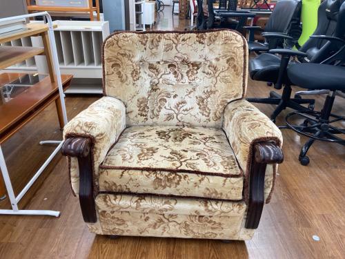 1人掛けソファー ベージュ 金華山