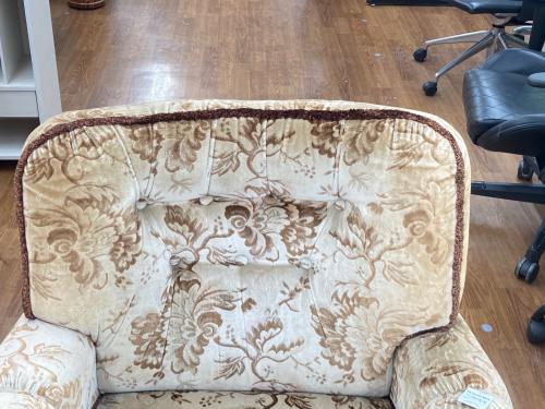 1人掛けソファー ベージュ 金華山