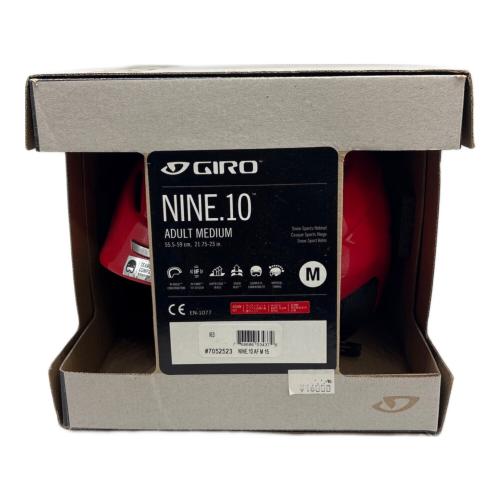 GIRO (ジロ) ヘルメット NINE.10 レッド