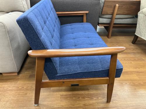 カリモク60 (カリモクロクマル) Kチェア 2シーター タープブルー