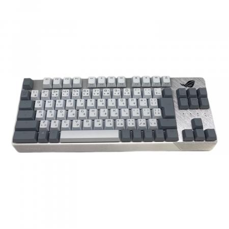 美品激レア　SNE-106 SERIES 日本語キーボード本体 ASUS (エイスース) ROG Strix Scope NX TKL Moonlight White