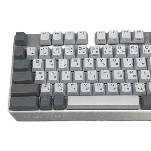 ASUS (エイスース) ROG Strix Scope NX TKL Moonlight White キーボード X806
