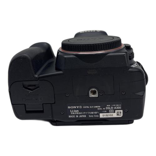 SONY(ソニー） 一眼レフカメラ α300 DSLR-A300 ズームレンズキット 18-70ｍｍ