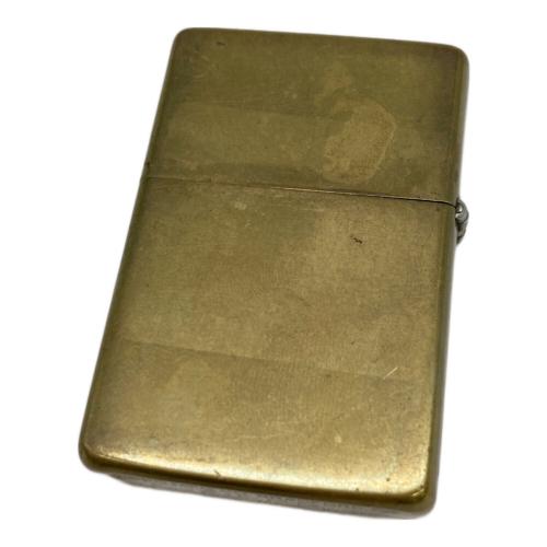 ZIPPO ウインディソリッドブラス