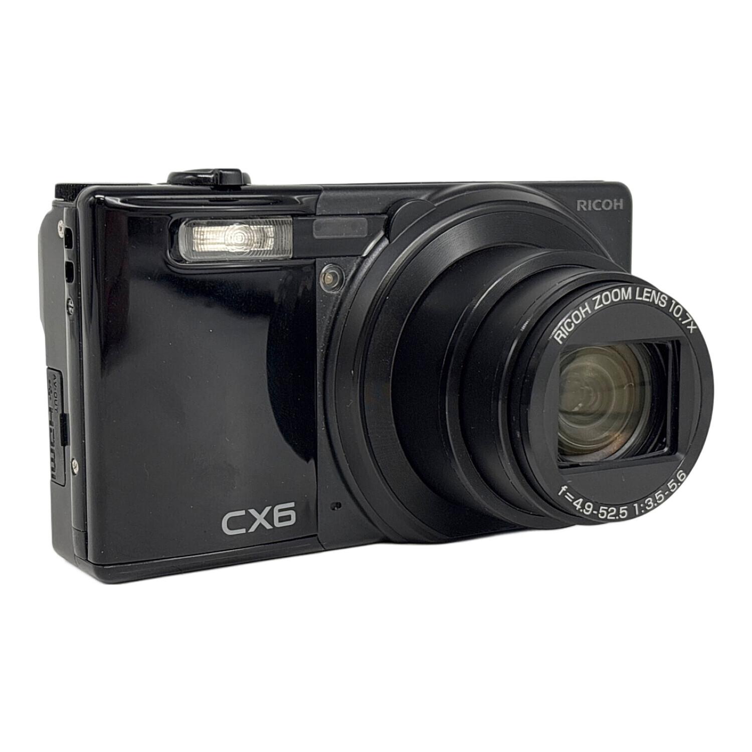 RICOH CX6 コンパクトデジタルカメラ ブラック電池新品 Amazon | RICOH デジタルカメラ CX6ブラック CX6-BK | コンパクト 通販