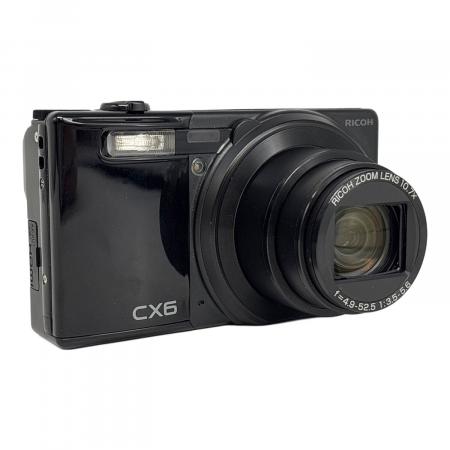 RICOH リコー CX6 デジタルコンパクトカメラ Amazon | RICOH デジタルカメラ CX6ブラック CX6-BK | コンパクト 通販