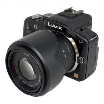 Panasonic (パナソニック) デジタル一眼レフカメラ LUMIX DMC-G3W-K ダブルズームレンズ 箱/説明書