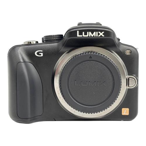 Panasonic (パナソニック) デジタル一眼レフカメラ LUMIX DMC-G3W-K ダブルズームレンズ 箱/説明書