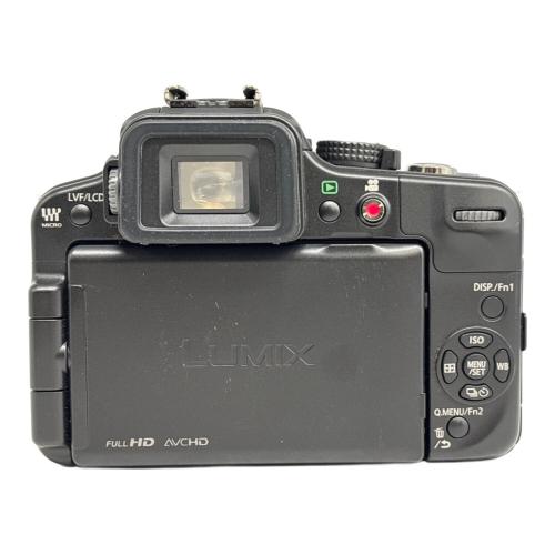 Panasonic (パナソニック) デジタル一眼レフカメラ LUMIX DMC-G3W-K ダブルズームレンズ 箱/説明書