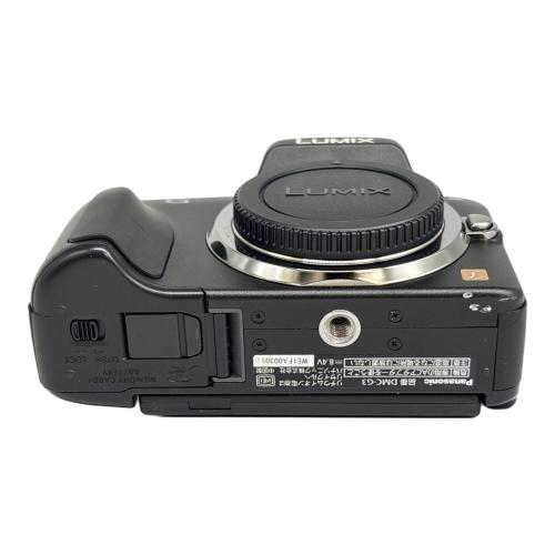 Panasonic (パナソニック) デジタル一眼レフカメラ LUMIX DMC-G3W-K ダブルズームレンズ 箱/説明書