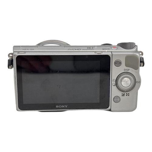 SONY NEX-5R ホワイト（ジャンク扱い） SONY (ソニー) ミラーレス一眼レフカメラ NEX-5R 日本語非対応