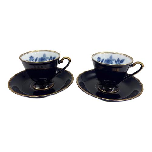 香蘭社 (コウランシャ) ペア碗皿 サムシングブルー