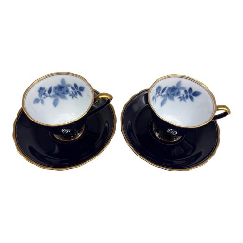 香蘭社 (コウランシャ) ペア碗皿 サムシングブルー