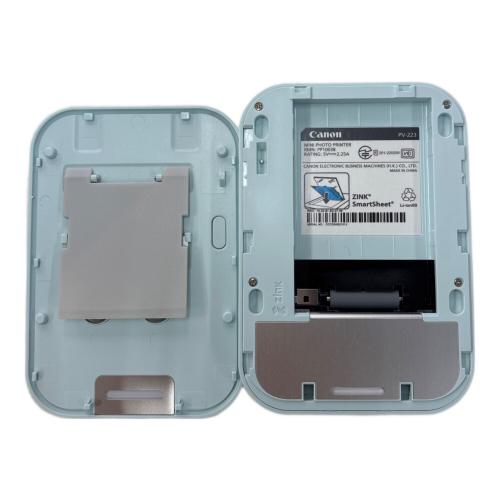 CANON (キヤノン) ミニフォトプリンター iNSPiC PV-223 フォトペーパー付