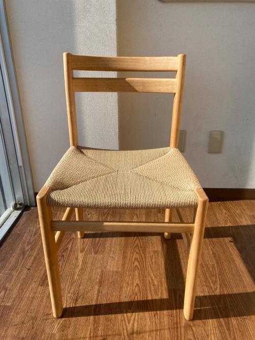 無印良品 (ムジルシリョウヒン) ペーパーコードチェア 277 ナチュラル
