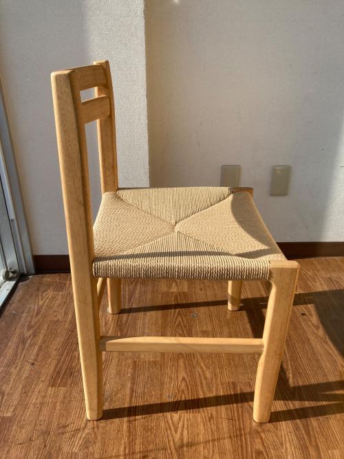無印良品 (ムジルシリョウヒン) ペーパーコードチェア 277 ナチュラル