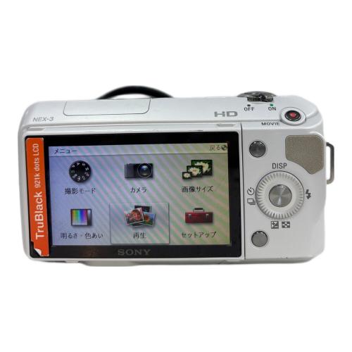 SONY (ソニー) ミラーレス一眼カメラ NEX-3 NEX-3K ズームレンズキット