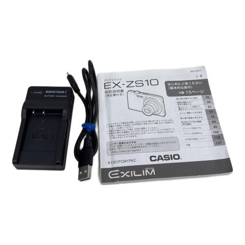 CASIO (カシオ) コンパクトデジタルカメラ EX-ZS10 EXILIM