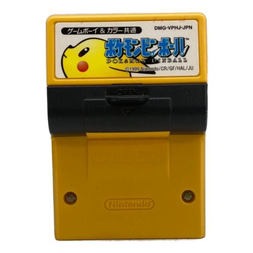 任天堂 (ニンテンドー) ポケットモンスター ピンボール ゲームボーイカラー用ソフト -