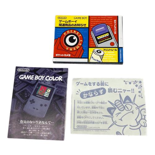 任天堂 (ニンテンドー) ポケットモンスター ピンボール ゲームボーイカラー用ソフト -