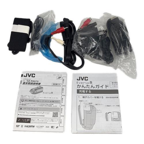 JVC (ジェイブイシー) デジタルビデオカメラ　Everio R  GZ-RX670-D