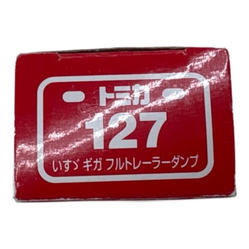TOMY (トミー) いすゞ ギガ フルトレーラーダンプ トミカ 廃盤品