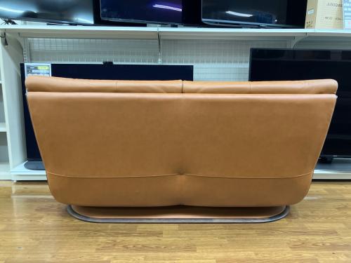 karimoku (カリモク) 3人掛けソファー ZT59 114 オレンジ