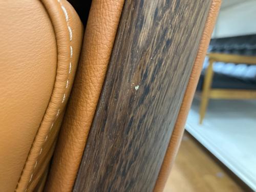 karimoku (カリモク) 3人掛けソファー ZT59 114 オレンジ