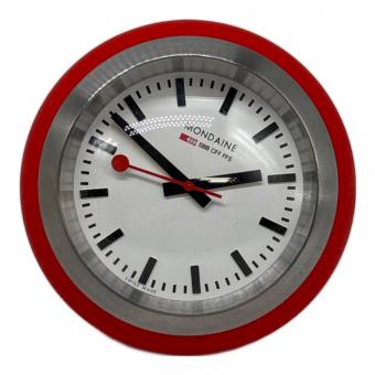 MONDAINE (モンディーン) グローブクロック レッド