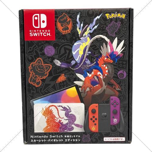 Nintendo (ニンテンドウ) Nintendo Switch(有機ELモデル) HEG-001 スカーレット・バイオレット エディション