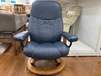 Ekornes (エコーネス) イス ネイビー ストレスレスチェア