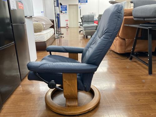 Ekornes (エコーネス) イス ネイビー ストレスレスチェア
