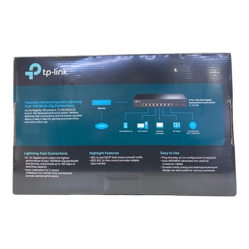 TP-LINK (ティーピーリンク) 10Gポート×8 アンマネージスイッチ TL-SX1008