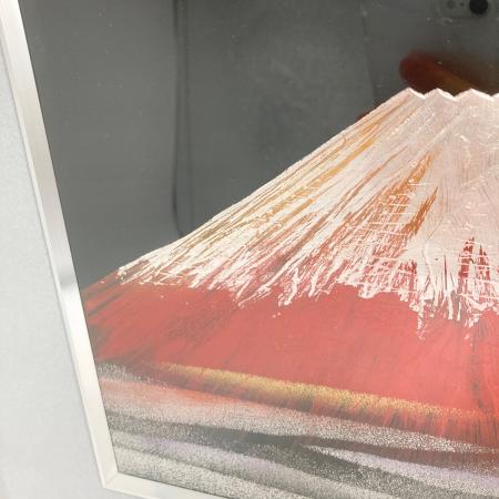 絵画 「赤富士」沈金 輪島塗｜トレファクONLINE