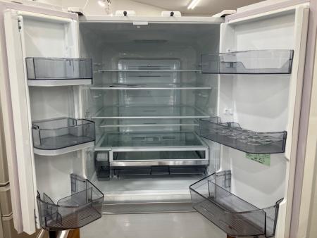 2021年製　TOSHIBA GR-T600FZ (UW) 冷蔵庫 601L TOSHIBA (トウシバ) 6ドア冷蔵庫 GR-T600FZ 2022年製 601L｜トレファク