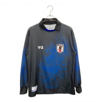 Y-3 (ワイスリー) 長袖カットソー JC7571 日本代表 JFA メンズ SIZE S ネイビー