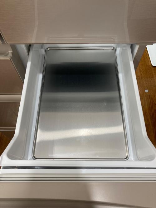 MITSUBISHI (ミツビシ) 6ドア冷蔵庫 MR-WX52H-C 2023年製 棚割（ヒビ）あり 517L