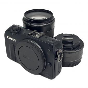 CANON (キヤノン) ミラーレス一眼カメラ EOS M ダブルレンズキット　マウントアダプタ付属