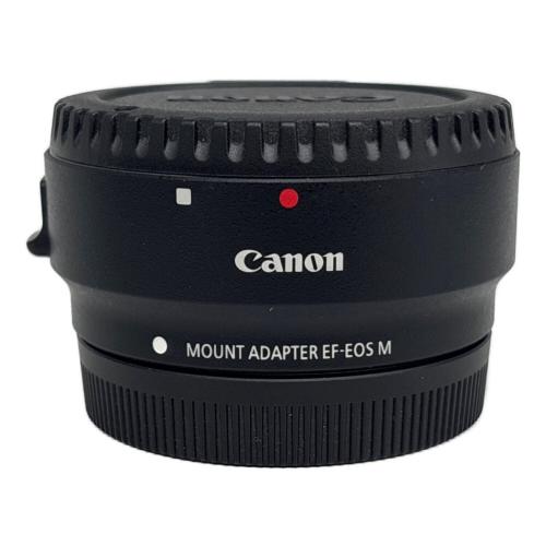 CANON (キヤノン) ミラーレス一眼カメラ EOS M ダブルレンズキット　マウントアダプタ付属