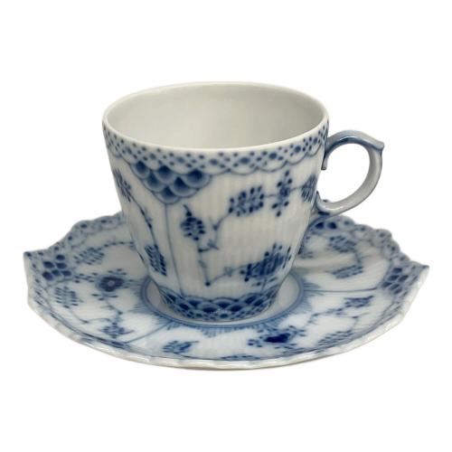 ROYAL COPENHAGEN (ロイヤル・コペンハーゲン) デミタスカップ＆ソーサー ブルーフルーテッド・フルレース